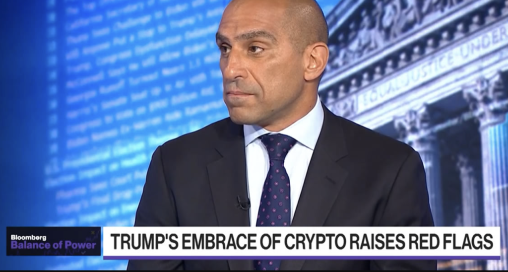 مصاحبه راستین بهنام، رییس سابق CFTC، در شبکه Bloomberg